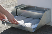 Step 5: Insert Grease Catcher Tray Pillow